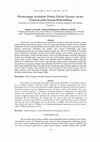 Research paper thumbnail of Perancangan Arsitektur Sistem Digital Signage secara Terpusat pada Negara Berkembang