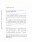 Research paper thumbnail of Titre: Estimating High Dimensional Faithful Gaussian Graphical Models: UPC-Algorithm