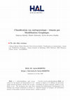 Research paper thumbnail of Classification Cas Ostéoporotique-Témoin Par Modélisation Graphique