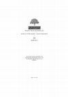 Research paper thumbnail of Kutbuddin Şîrâzî’ye Göre Tababet Sanatı ve Hekimlik Ahlâkı [Medicine and Deontology According to Qutb al-Dīn al-Shīrāzī]