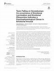 Research paper thumbnail of Tears Falling on Goosebumps: Co-occurrence of Emotional Lacrimation and Emotional Piloerection Indicates a Psychophysiological Climax in Emotional Arousal