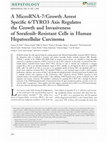 Research paper thumbnail of A miR-7/GAS6/TYRO3 axis regulates the growth and invasiveness of sorafenib-resistant cells in human hepatocellular carcinoma