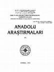 Research paper thumbnail of ÖNASYA DİLLERİ VE KÜLTÜRLERİ KÜRSÜSÜ TARİHÇESİ (1934-2001)