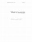 Research paper thumbnail of Language-independent bases of distinctive features