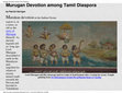 Research paper thumbnail of Murugan Devotion among Tamil Diaspora