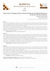 Research paper thumbnail of Music, Noise and Singing in Silence: Industrial Soundscape and Working Experience in the Factory. The Case of Menorca