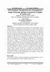 Research paper thumbnail of EFL Students' Perspectives on e-Learning in a Saudi University during Coronavirus Variants