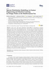 Research paper thumbnail of Species Distribution Modelling via Feature Engineering and Machine Learning for Pelagic Fishes in the Mediterranean Sea