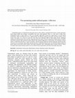 Research paper thumbnail of Two promising under-utilized grains: A Review