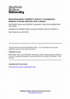 Research paper thumbnail of Reasoning About Visibility in Mirrors: A Comparison Between a Human Observer and a Camera
