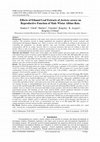 Research paper thumbnail of Effects of Ethanol Leaf Extracts of Justicia carnea on Reproductive Function of Male Wistar Albino Rats