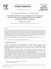 Research paper thumbnail of Controlled Liquid Flow in a Microfluidic Network with Pressure Sensitive Valves based on Polydimethylsiloxane (PDMS)/Neodymium (NdFeB) Composites