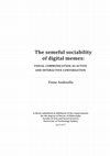 Research paper thumbnail of The semeful sociability of digital memes : visual communication as active and interactive conversation