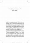 Research paper thumbnail of Absence and the Mediation of the Audiovisual Unconscious