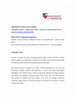 Research paper thumbnail of The Right to Health in Serbia (A Multi-Country Study, University of Aberdeen, UK)