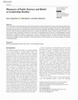 Research paper thumbnail of Measures of Faith: Science and Belief in Leadership Studies