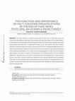 Research paper thumbnail of The Function and Importance of Fact-Checking Organizations in the Era of Fake News