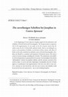 Research paper thumbnail of Die zuverlässigen Schriften bei Josephus in Contra Apionem