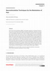 Research paper thumbnail of Neurostimulation Techniques for the Modulation of Pain
