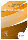 Research paper thumbnail of Annales Universitatis Paedagogicae Cracoviensis. Studia Historicolitteraria 2021