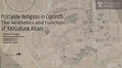 Research paper thumbnail of Portable Religion in Corinth: The Aesthetics and Function of Miniature Altars