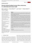 Research paper thumbnail of Exercise-induced loading increases ilium cortical area in a selectively bred mouse model