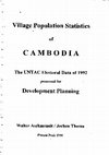 (PDF) Village population statistics of Cambodia : the UNTAC ...