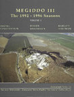 Research paper thumbnail of Finkelstein, I., Ussishkin, D., and Halpern, B. (eds.) 2000. Megiddo III: The 1992-1996 Seasons, Tel Aviv