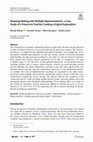 Research paper thumbnail of Meaning Making with Multiple Representations: a Case Study of a Preservice Teacher Creating a Digital Explanation