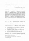 Research paper thumbnail of Corpus Manager A Tool for Multilingual Corpus Analysis