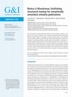Research paper thumbnail of Biotea-2-Bioschemas, facilitating structured markup for semantically annotated scholarly publications