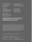 Research paper thumbnail of Intersubjectivity and social perception in epilepsy