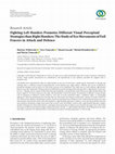 Research paper thumbnail of Fighting Left Handers Promotes Different Visual Perceptual Strategies than Right Handers: The Study of Eye Movements of Foil Fencers in Attack and Defence