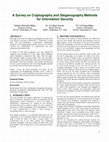 PDF) Cryptography Using Steganography: New Algorithms and Applications