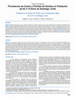 Research paper thumbnail of Prevalencia de caries y perdida de dientes en población de 65 a 74 años de Santiago Chile