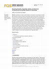 Research paper thumbnail of Becoming Scientific: Objectivity, Identity, and Relevance as Experienced by Graduate Students in Psychology