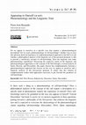 Research paper thumbnail of Appearing to Oneself (or not). Phenomenology and the Linguistic Turn