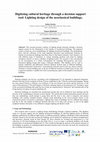 Research paper thumbnail of Digitizing cultural heritage through a decision support tool: Lighting design of the neoclassical buildings