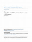 Research paper thumbnail of Bridging the North-South Divide: International Environmental Law in the Anthropocene