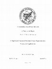 Research paper thumbnail of A High Level Canonical Piecewise Linear Representation: Theory and Applications