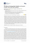 Research paper thumbnail of The Effect of Exchange Rate Volatility on Economic Growth: Case of the CEE Countries