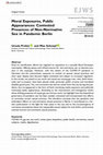Research paper thumbnail of Moral Exposures, Public Appearances: Contested Presences of Non-Normative Sex in Pandemic Berlin