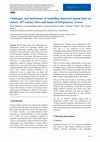 Research paper thumbnail of Challenges and limitations of modelling historical spatial data on nature: 19th century flora and fauna of Peloponnese, Greece