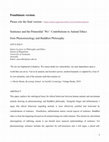 Research paper thumbnail of Penultimate version - Sentience and the Primordial 'We': Contributions to Animal Ethics from Phenomenology and Buddhist Philosophy
