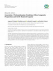 Research paper thumbnail of Generation-3 Polyamidoamine Dendrimer-Silica Composite: Preparation and Cd(II) Removal Capacity