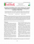 Research paper thumbnail of Evaluation of Total Hydrocarbon Content and Polycyclic Aromatic Hydrocarbon in an Oil Spill Contaminated Soil in Rumuolukwu Community in Niger Delta