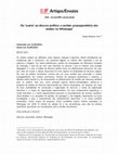Research paper thumbnail of Da ‘zueira’ ao discurso político: o caráter propagandístico dos stickers no Whatsapp