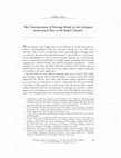 Research paper thumbnail of The Christianization of Marriage Ritual in Late Antiquity: Ecclesiastical Rites at the Bridal Chamber