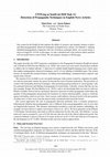 Research paper thumbnail of UNTLing at SemEval-2020 Task 11: Detection of Propaganda Techniques in English News Articles