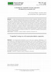 Research paper thumbnail of A estratégia de “coopetição” em uma cooperativa da indústria da construção civil